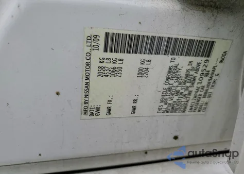 2010 Nissan Altima Hybrid из США, поврежденный, VIN 1N4CL2AP4AC109529